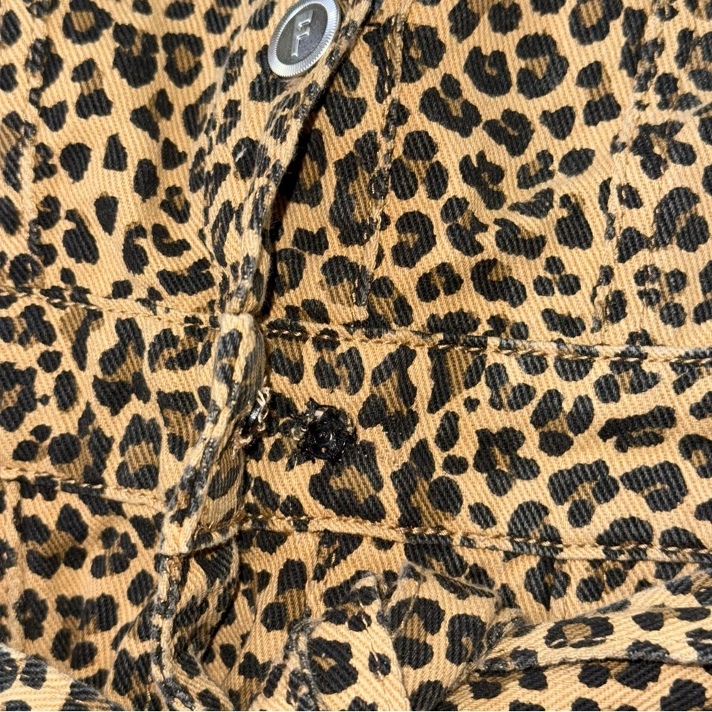 FRNCH Leopard Print Jumpsuit in Brown/Tan - Picture 4 of 12